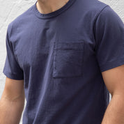 DE-TS01P-NAV - Dehen 1920 Heavy Duty Pocket T-Shirt - Navy