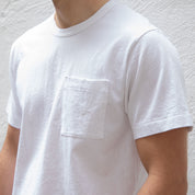 DE-TS01P-WHT - Dehen 1920 Heavy Duty Pocket T-Shirt - White