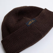 DE-WKC001-BRN - Dehen 1920 Wool Knit Watch Cap - Brown