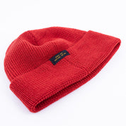 DE-WKC001-FRD - Dehen 1920 Wool Knit Watch Cap - Forster Red