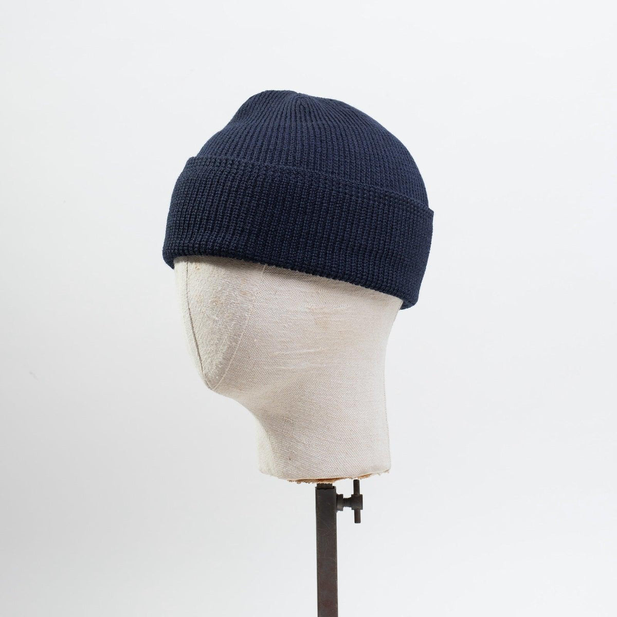 DE-WKC001-NAV - Dehen 1920 Wool Knit Watch Cap - Dark Navy – IRON