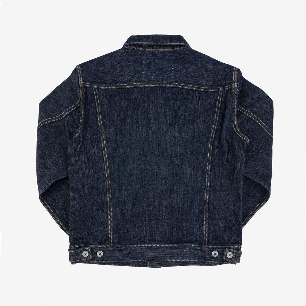 Image showing the IH-526J - 21oz Selvedge Denim Type III - Indigo which is a Jackets described by the following info Iron Heart, Jackets, Released, Tops and sold on the IRON HEART GERMANY online store