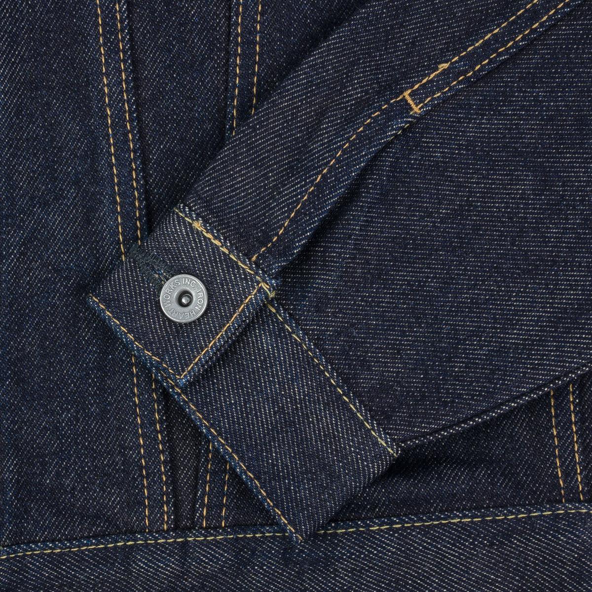 Image showing the IH-526J - 21oz Selvedge Denim Type III - Indigo which is a Jackets described by the following info Iron Heart, Jackets, Released, Tops and sold on the IRON HEART GERMANY online store