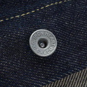 Image showing the IH-526J - 21oz Selvedge Denim Type III - Indigo which is a Jackets described by the following info Iron Heart, Jackets, Released, Tops and sold on the IRON HEART GERMANY online store