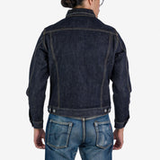 Image showing the IH-526J - 21oz Selvedge Denim Type III - Indigo which is a Jackets described by the following info Iron Heart, Jackets, Released, Tops and sold on the IRON HEART GERMANY online store