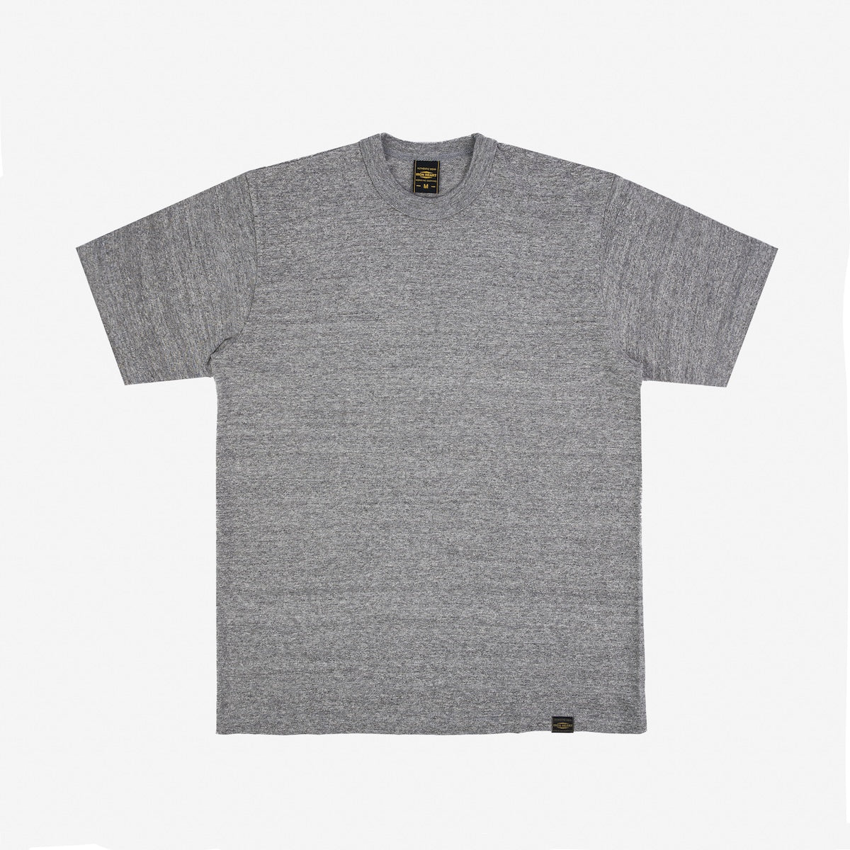 IHT-1610L-LGR - 6.5oz Loopwheel Crew Neck T-Shirt (Long) - Light Grey