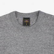 IHT-1610L-LGR - 6.5oz Loopwheel Crew Neck T-Shirt (Long) - Light Grey