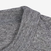 IHT-1610L-LGR - 6.5oz Loopwheel Crew Neck T-Shirt (Long) - Light Grey
