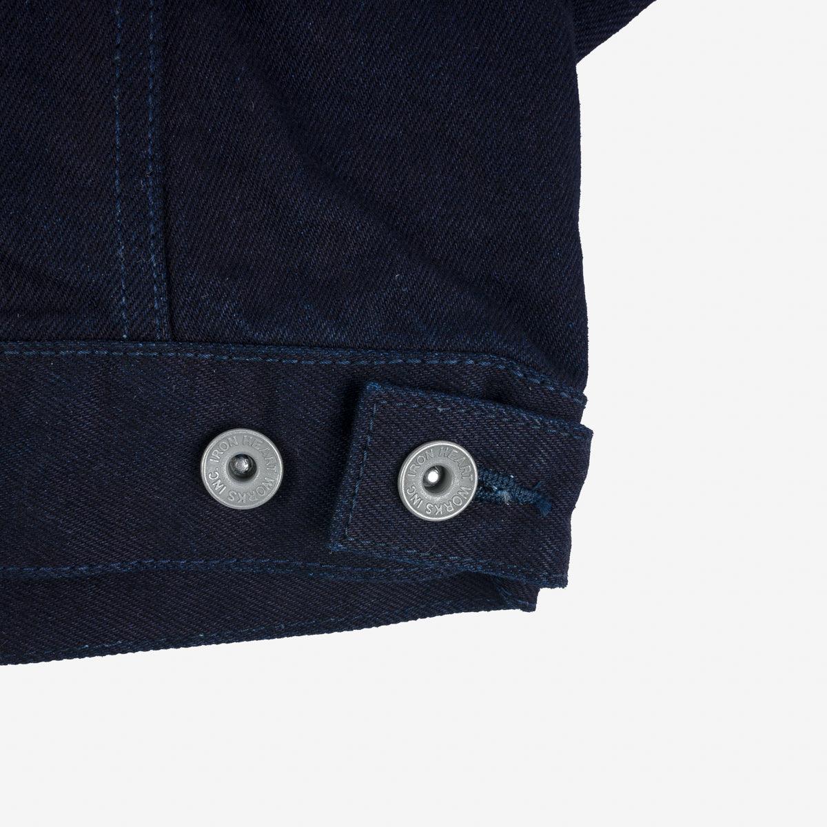 ´14oz Selvedge Denim Modified Type III Jacket - Indigo/Black