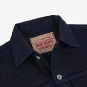 ´14oz Selvedge Denim Modified Type III Jacket - Indigo/Black