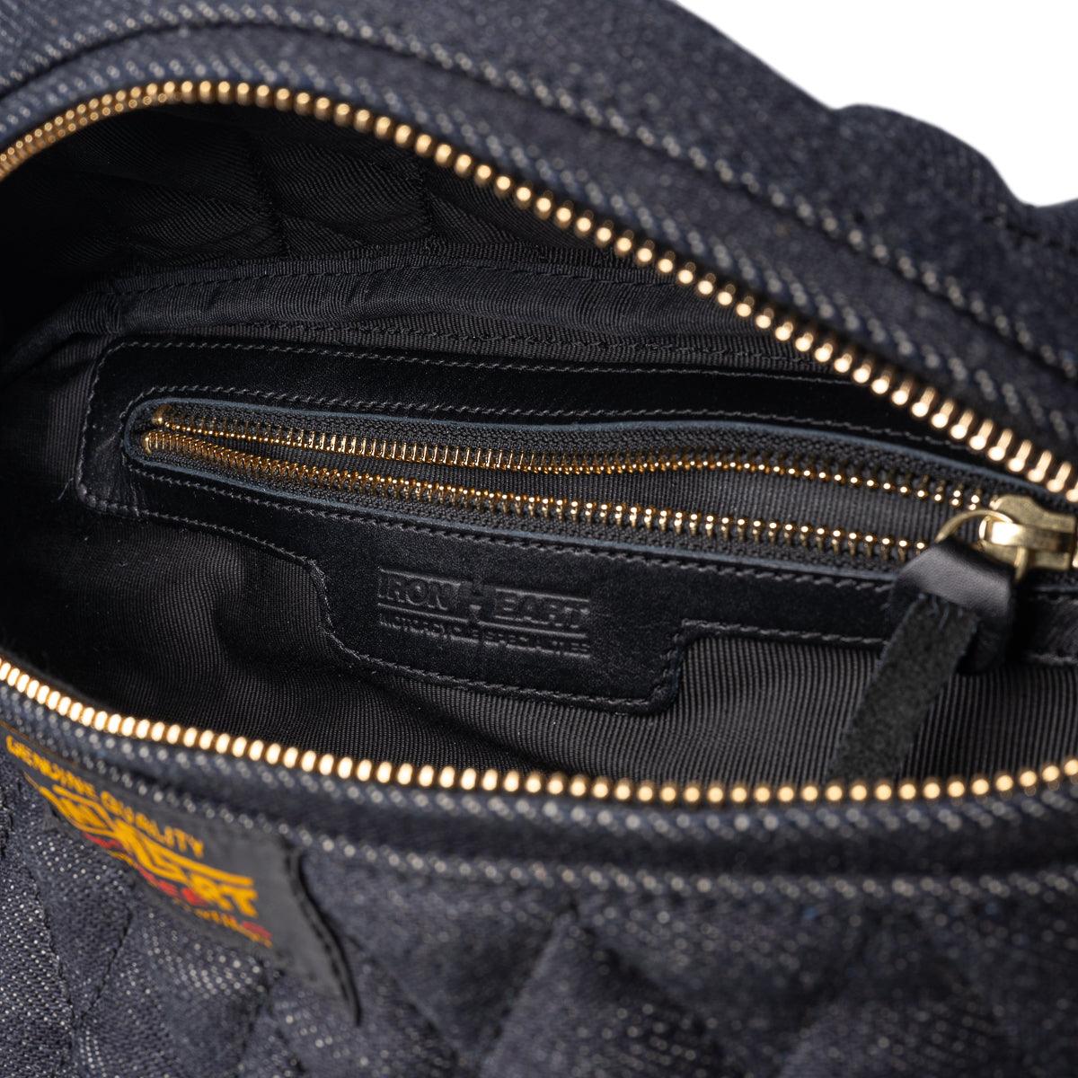 25oz Selvedge Denim Waist Bag - Indigo