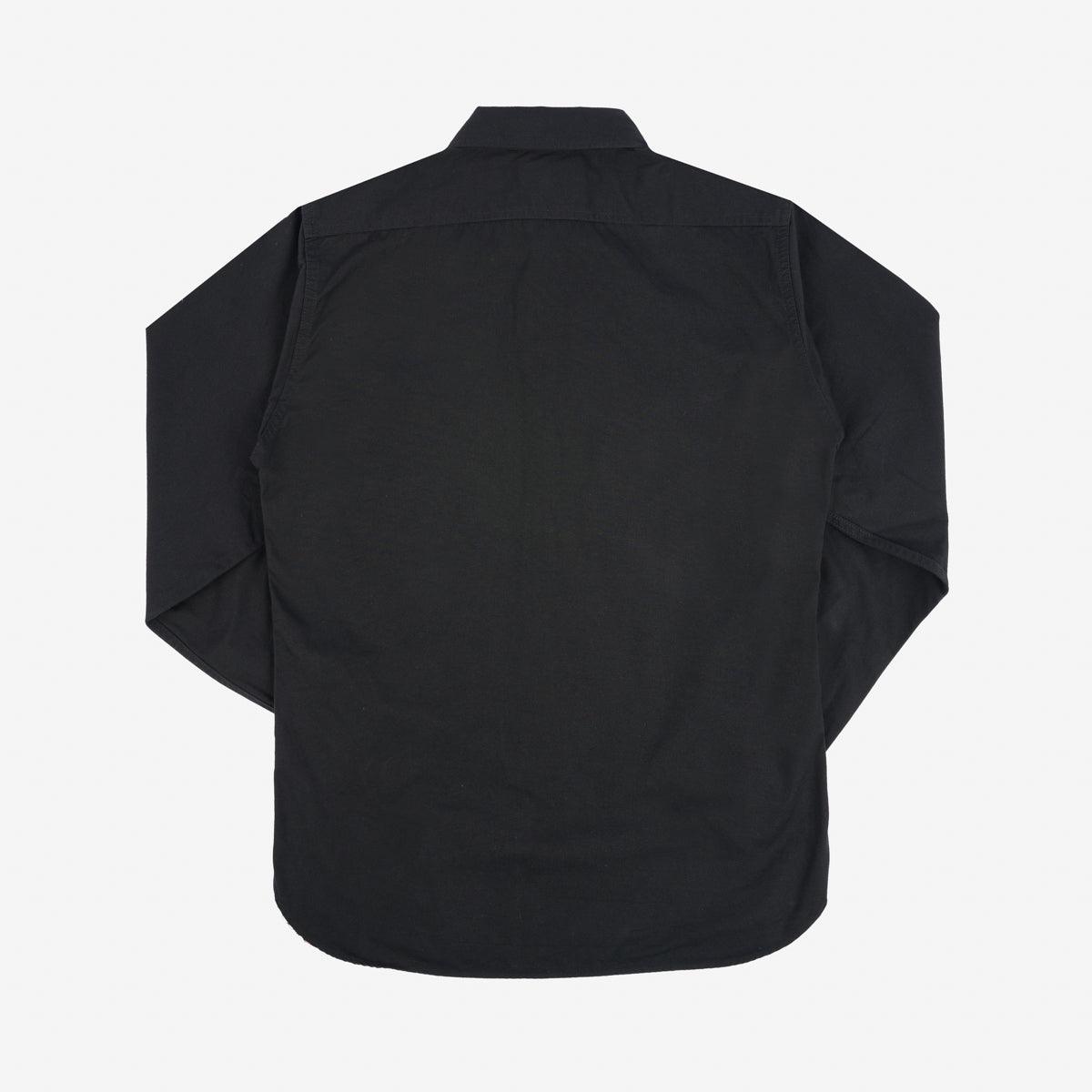 7oz Fatigue Cloth Work Shirt - Black