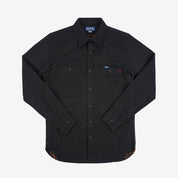 7oz Fatigue Cloth Work Shirt - Black