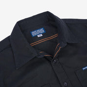 7oz Fatigue Cloth Work Shirt - Black