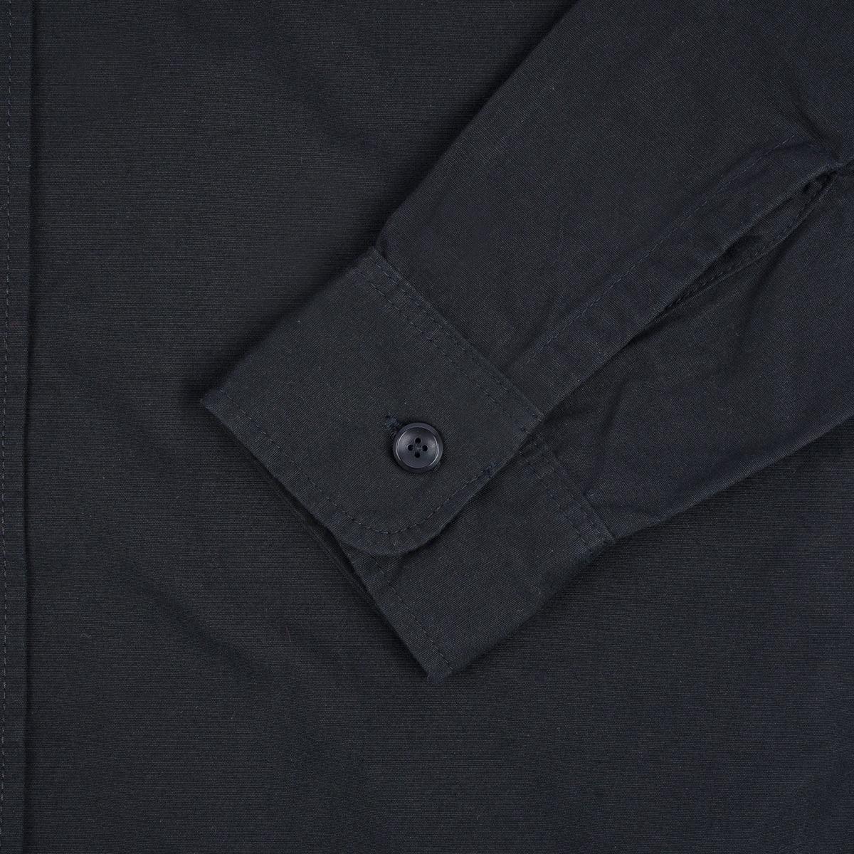 7oz Fatigue Cloth Work Shirt - Black