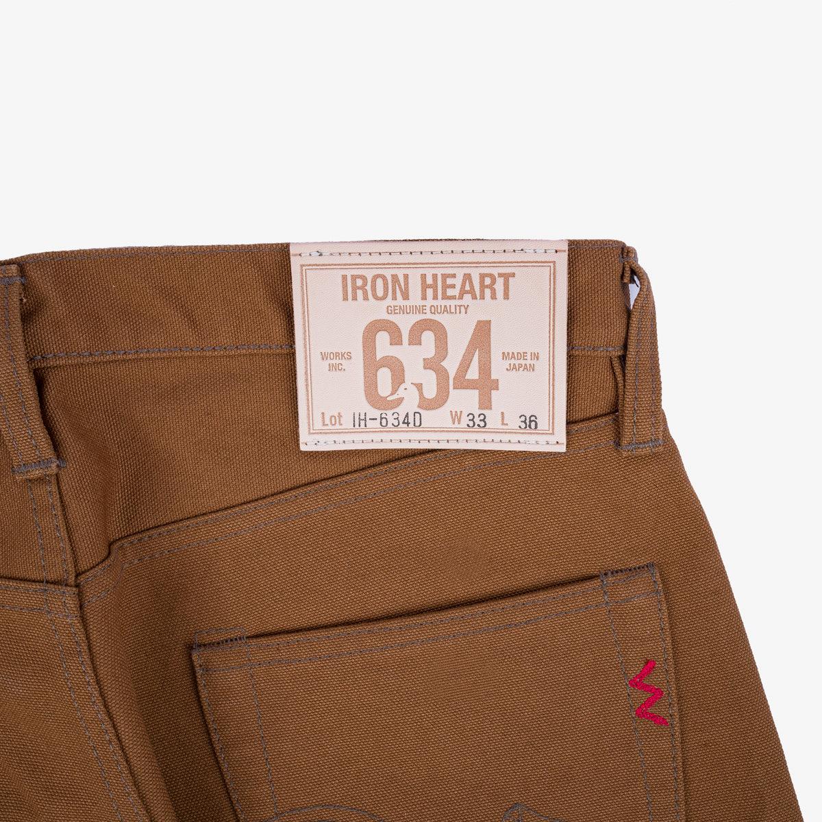 17oz Duck Straight Cut Jeans - Brown