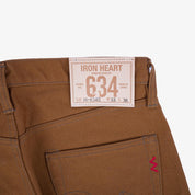 17oz Duck Straight Cut Jeans - Brown