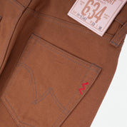 17oz Duck Straight Cut Jeans - Brown