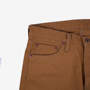 17oz Duck Straight Cut Jeans - Brown