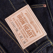 19oz Left Hand Twill Selvedge Denim Straight Cut Jeans - Indigo