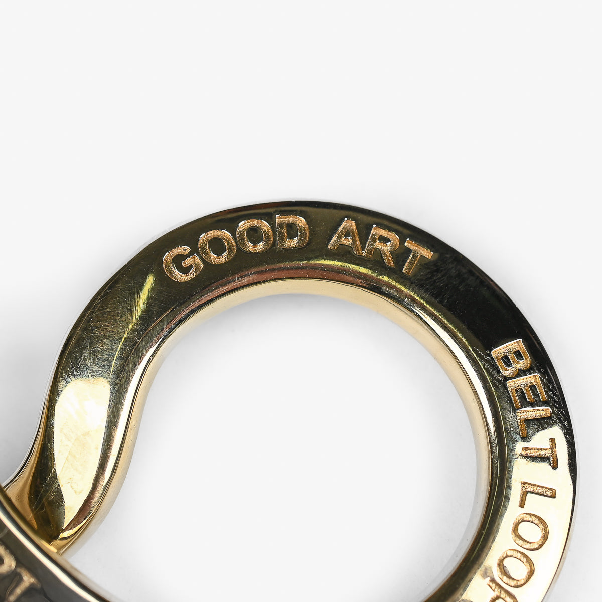 GA-BLB-IH-BR - GOOD ART HLYWD x IRON HEART Belt Loop Buddy - Brass