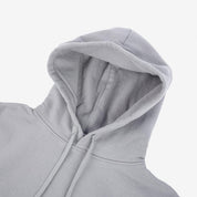 14oz Ultra Heavyweight Loopwheel Cotton Hoodie - Grey