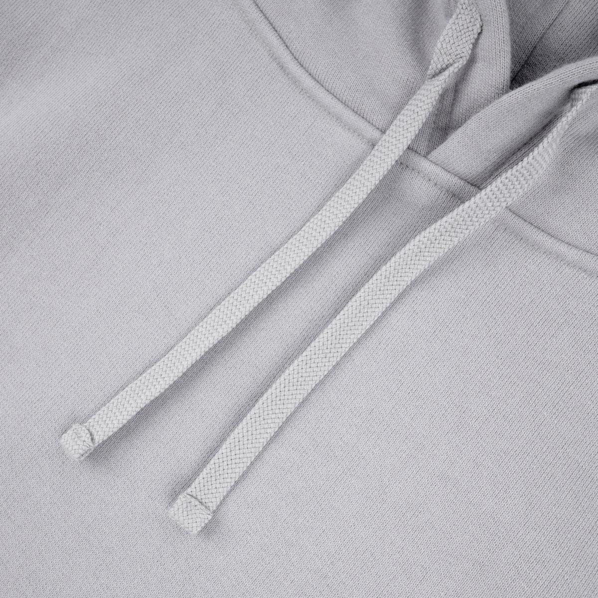 14oz Ultra Heavyweight Loopwheel Cotton Hoodie - Grey