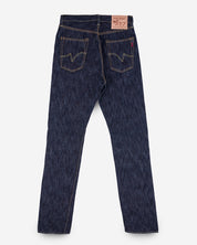 IH-888S-SLB - 16oz Slubby Selvedge Denim Relaxed Tapered Cut Jeans - Indigo
