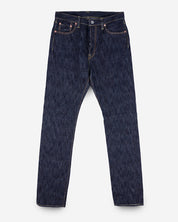 IH-888S-SLB - 16oz Slubby Selvedge Denim Relaxed Tapered Cut Jeans - Indigo