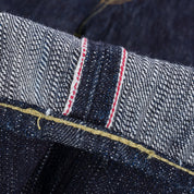 IH-888S-SLB - 16oz Slubby Selvedge Denim Relaxed Tapered Cut Jeans - Indigo