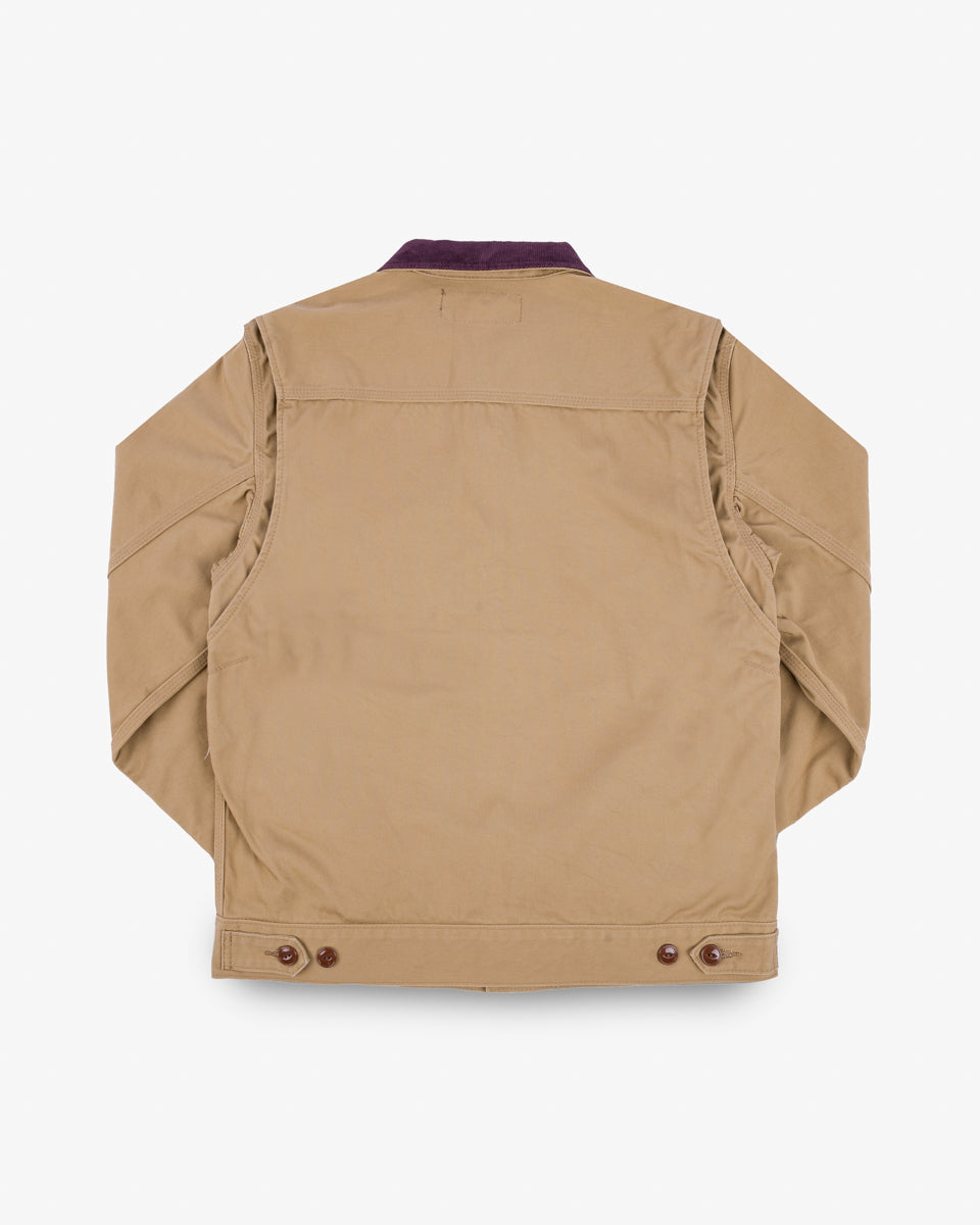 SS25 - 12oz Kurashikizome® Twill Work Jacket - Beige