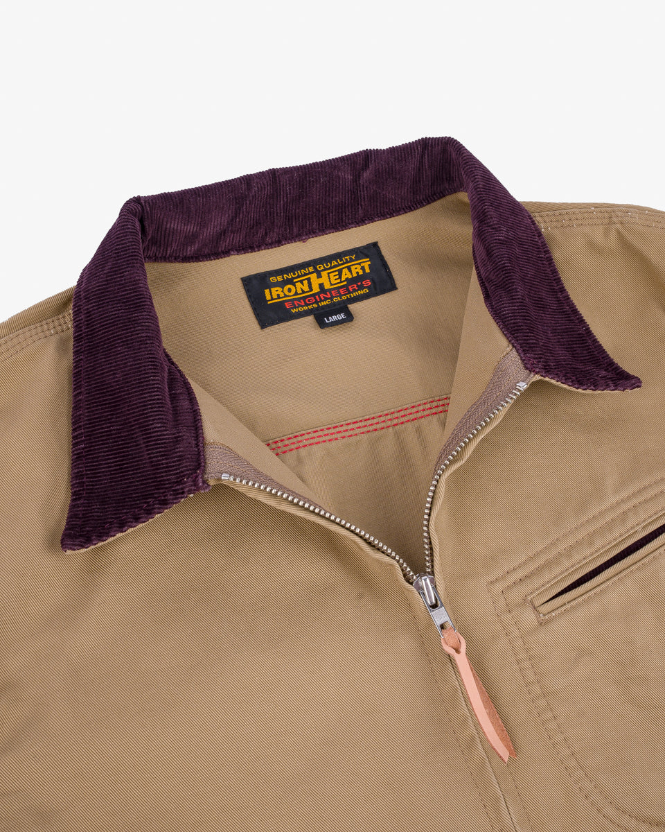 SS25 - 12oz Kurashikizome® Twill Work Jacket - Beige