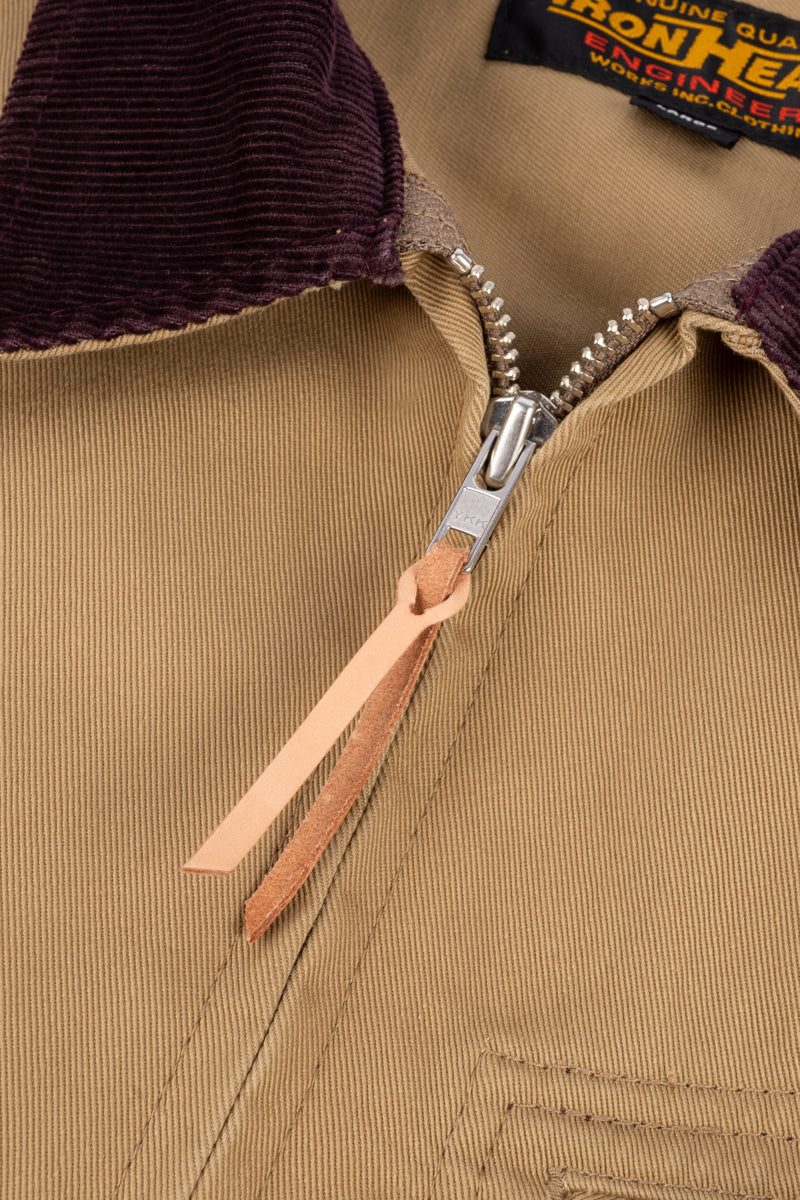 SS25 - 12oz Kurashikizome® Twill Work Jacket - Beige