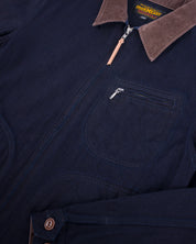 SS25 - 12oz Kersey Work Jacket - Indigo/Black