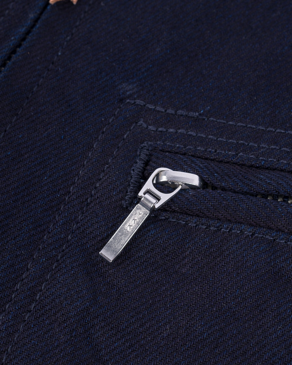 SS25 - 12oz Kersey Work Jacket - Indigo/Black