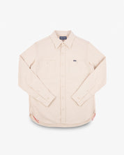 SS25 - 9oz Cotton Linen Work Shirt - Off White