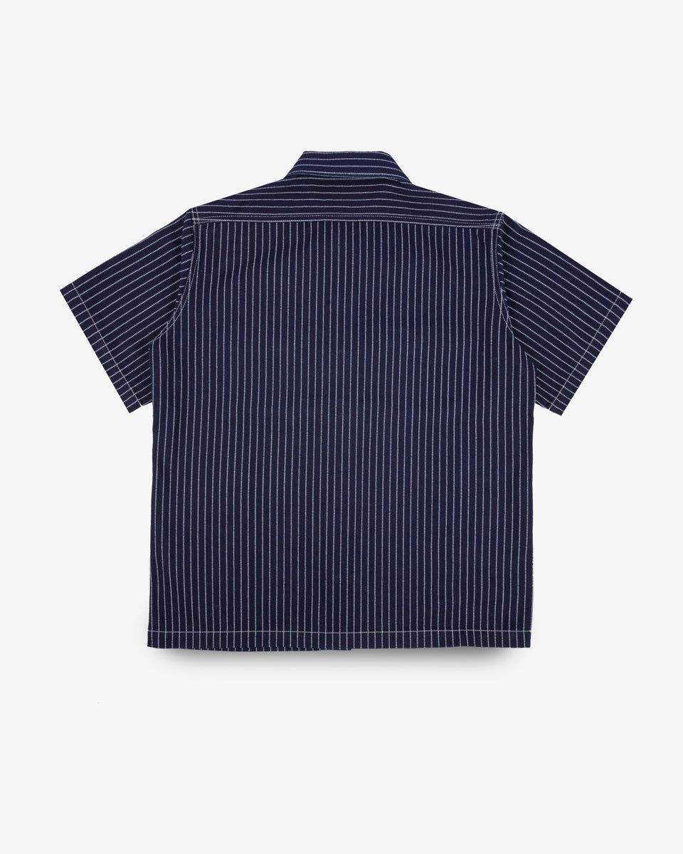 SS25 - 10oz Wabash Short Sleeved Mechanic Shirt - Indigo