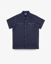 SS25 - 10oz Wabash Short Sleeved Mechanic Shirt - Indigo