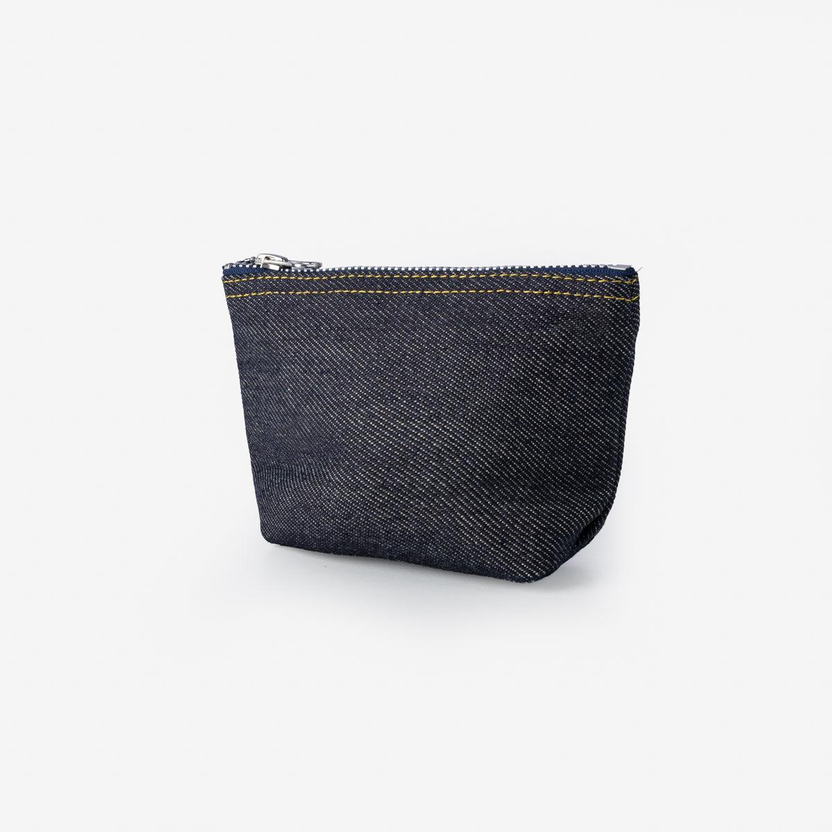 21oz Selvedge Denim Zip-Up Pouch