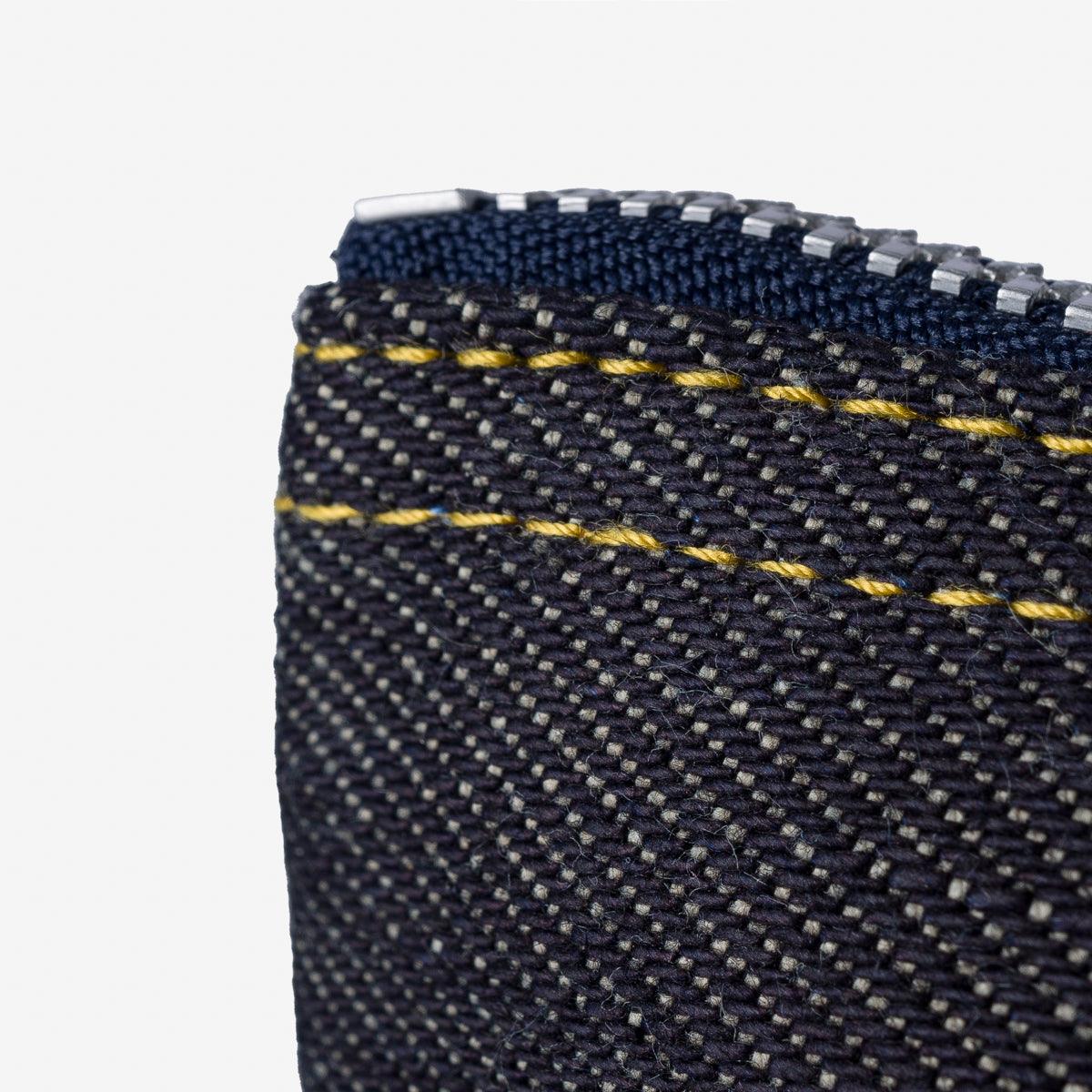 21oz Selvedge Denim Zip-Up Pouch