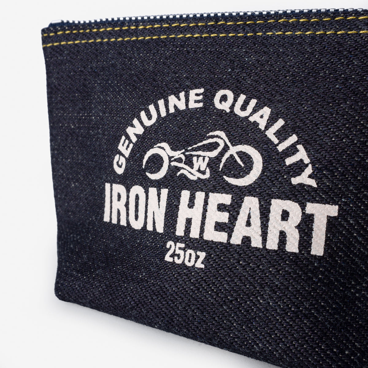 IHG-093 - 25oz Selvedge Denim Zip-Up Pouch