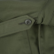 Image showing the IHM-27-OLV - Sateen M65 Field Jacket - Olive which is a Jackets described by the following info Iron Heart, Jackets, Released, Tops and sold on the IRON HEART GERMANY online store