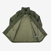 Image showing the IHM-27-OLV - Sateen M65 Field Jacket - Olive which is a Jackets described by the following info Iron Heart, Jackets, Released, Tops and sold on the IRON HEART GERMANY online store