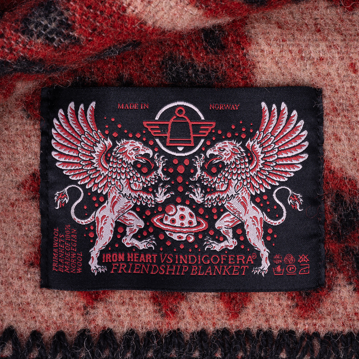 IHxIF-01 - Iron Heart x Indigofera Friendship Blanket