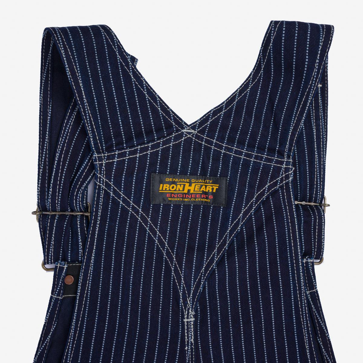 IH-819-IND - 12oz Wabash Double Knee Overalls - Indigo – IRON