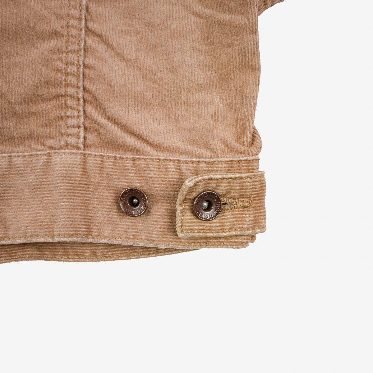 IHJ-69-KHA - Corduroy Modified Type III Jacket - Khaki