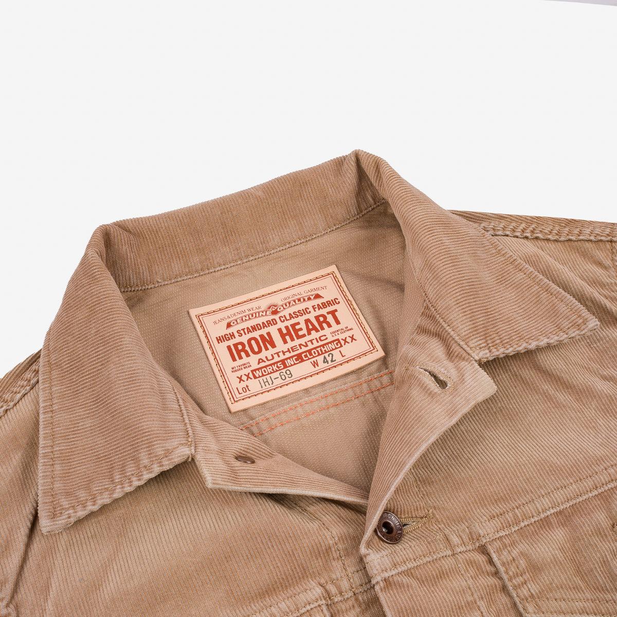 IHJ-69-KHA - Corduroy Modified Type III Jacket - Khaki