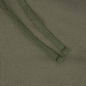 Image showing the IHSW-10-OLV - 14oz Ultra Heavyweight Loopwheel Cotton Hoodie Olive which is a Sweatshirts described by the following info Iron Heart, Released, Sweatshirts, Tops and sold on the IRON HEART GERMANY online store