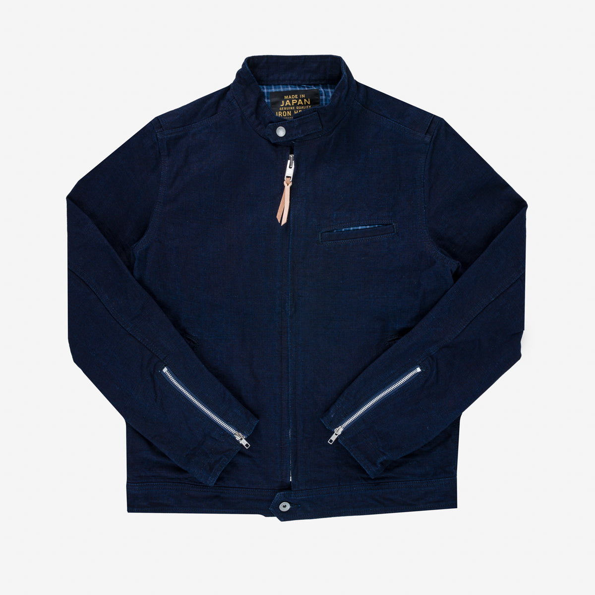 IHJ-135-IND - 13oz Ox Riders Jacket - Indigo