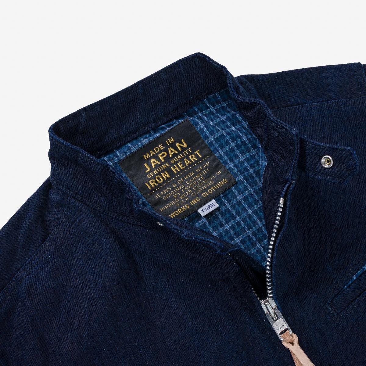 IHJ-135-IND - 13oz Ox Riders Jacket - Indigo – IRON HEART GERMANY